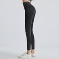 thumbnail image 4 of Legging elástico para mujer con bolsillos Pantalones cortos de yoga de baile de cintura alta ajustad Abanopi Legging de yoga, 4 of 7