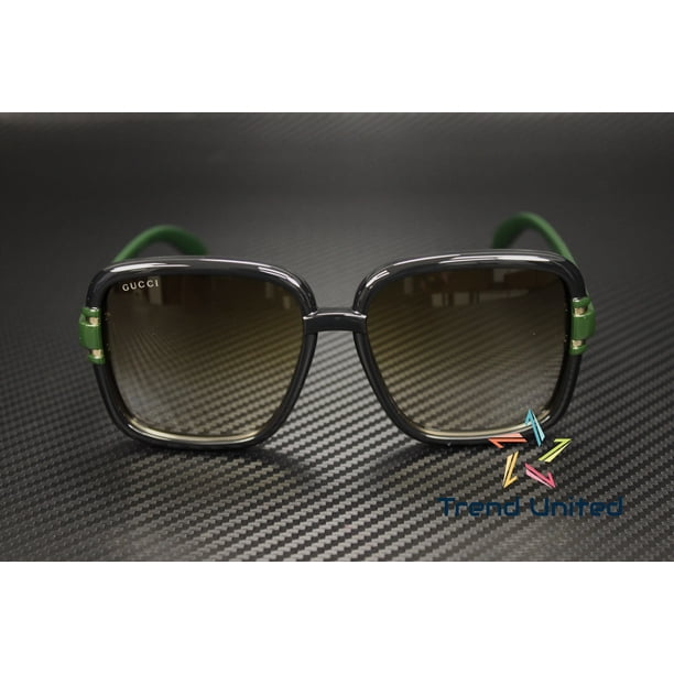 GUCCI GG1066S 003 Butterfly Injection Black Green Brown 59  display picture 1