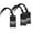 gradient black, variant on FashionCha 3x Car Bottles Empty Hanging Ornaments Car Air black