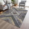 thumbnail image 6 of Dalyn Rugs Machine Washable Indoor/Outdoor Chantille Purple 8' x 10' Rug, 6 of 9