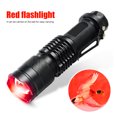 thumbnail image 3 of Kuymtek SK68 Linterna roja con zoom de alto brillo Potente antorcha de caza Luz de bolsillo con clip, 3 of 8