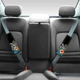 thumbnail image 2 of Chririnla Car Seat Belt Pads Thick Polyester, Compatible with, Suitable for Van, Turtle and Flower Pattern, 2 of 8