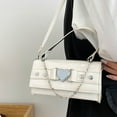 thumbnail image 4 of Forme a un hombro la nueva cadena simple de la tendencia el bolso cuadrado pequeño del bolso crossbody del nicho, 4 of 5