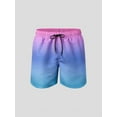 thumbnail image 7 of Mens Shorts Summer Swim Trunks Dry Surf Boardshorts Bathing Suit With Mesh Lining Beach Shorts Cargo Shorts for Men Purple L, 7 of 7