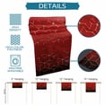 thumbnail image 6 of Ombre Red Geometric Table Runner 36 Inches Long Farmhouse Dress Scarves, Modern Abstract Art Dining Tablerunner for Coffee Table/Kitchen Island/Party Décor, Small 13" x 36", 6 of 8