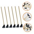 thumbnail image 3 of GAXIRE 6pcs Miniature Garden Tools Multi Wood for Creative DIY Projects, 3 of 8