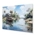 thumbnail image 2 of Designart "Enchanted Beauty of the Mekong Delta, Vietnam" Vietnam Metal Wall Art, 2 of 5