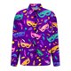thumbnail image 4 of Camisetas de Manga Larga para las Mujeres Impreso Suelto Cardigan Sudadera Casual Estilo Vaquero Capa Superior Invierno, 4 of 5