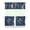Hawaiian Tropical, variant on Tropical Sunset Palm Tree Kitchen Curtains 3-Pack - Boho Coastal Tier & Valance Set with Rod Pocket (54x18" + 2x27.5x24") Beachy Semi-Sheer Window Treatments