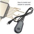 thumbnail image 5 of Tcgg-electric Télécommande d'Inclinateur Abs 2 Boutons Commande Manuelle pour Fauteuil Inclinable Sofa Fauteuil Élévateur Électrique Lit Table de Massage de Relaxation, 5 of 5