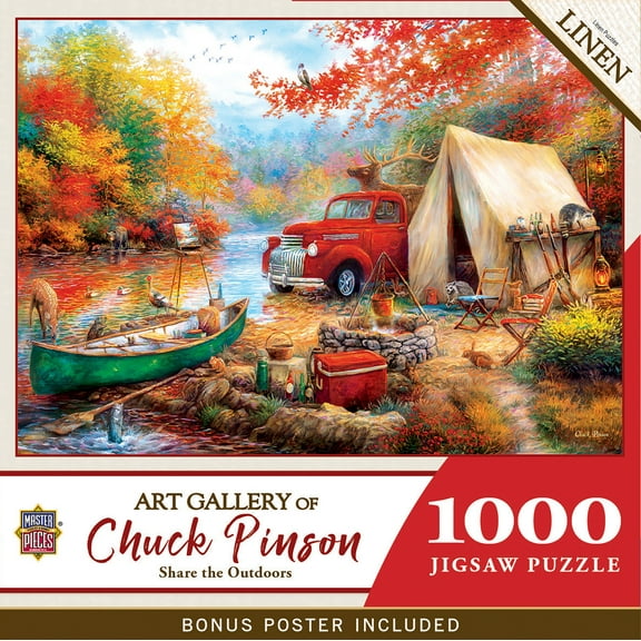 MasterPieces 1000 Piece Jigsaw Puzzle - Share the Outdoors - 19.25"x26.75"
