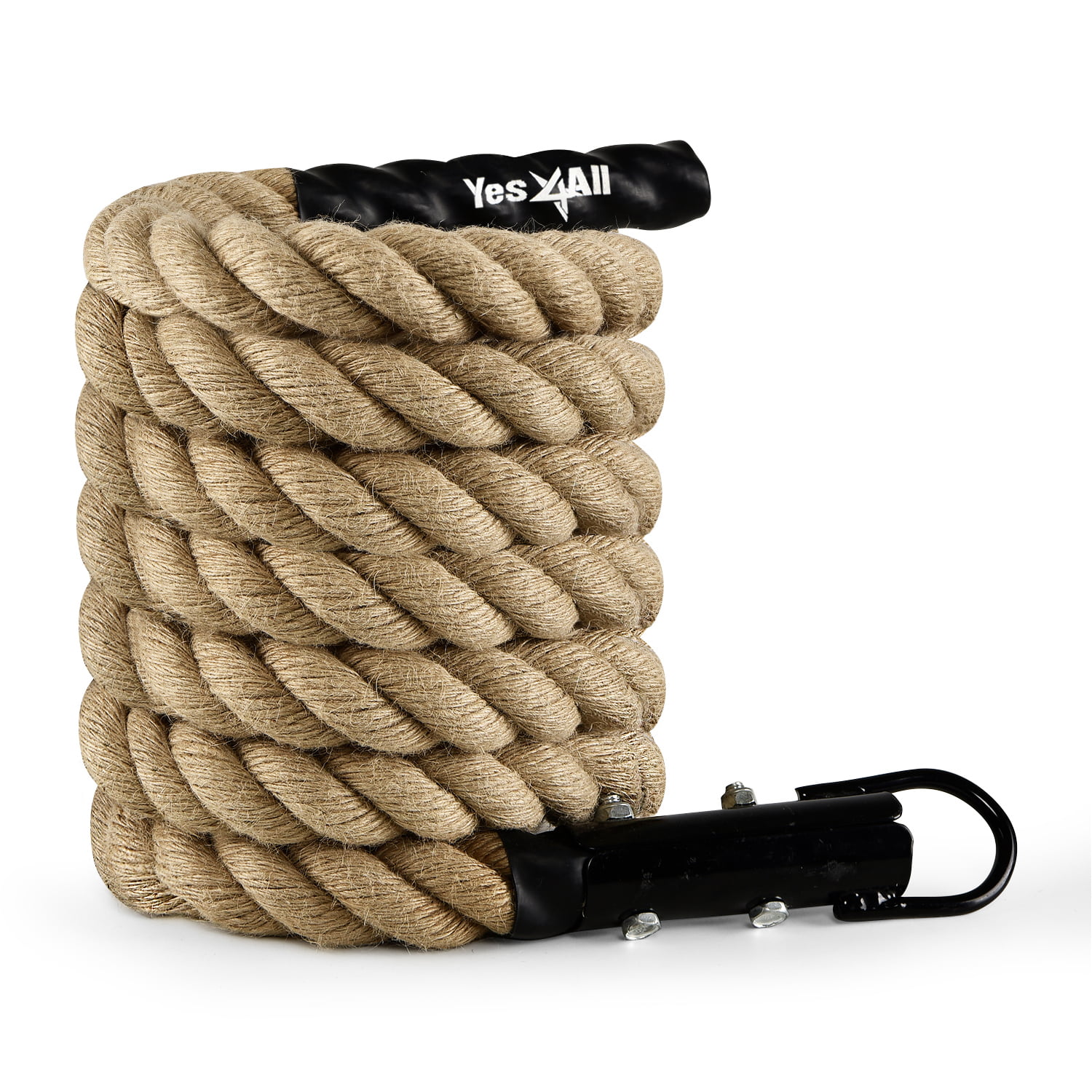 Fitness Tree With 6" Soft Eye Indoor Natural Gym Climbing Rope 