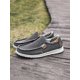 thumbnail image 2 of Men's Canvas Ultra-lightweight Casual Slip-on Loafers (for Wide Feet, It's Recommended To Choose One Size Larger), 2 of 5