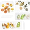 thumbnail image 3 of 12 Colors Nail Dried Flowers, 3d Nail Art Sticker for Tips Manicure Decor Mixed Accessories, Starry Leaves Flower,2#, 3 of 5