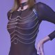 thumbnail image 1 of Chain Multi-layer Chest Harness, Gothic Hollow Out Halter Erotic Bondage Belts, Women's Sexy Lingerie & Underwear Accessories, 1 of 4