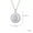 Silver, variant on Saint Christopher Medal Pendant Necklace Catholic Protection Jewelry Gift