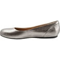 thumbnail image 4 of Softwalk Women's Sonoma Ballet Flats, Platinum, 11 Extra Wide, 4 of 8