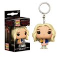thumbnail image 4 of Funko Pop Keychain Stranger Things Dustin Eleven with Eggo Barb Action Figure Keyring, 4 of 7
