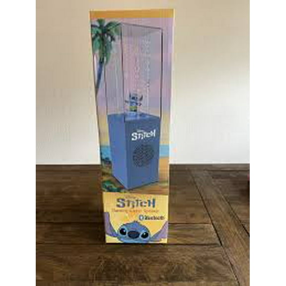 Disney Stitch Dancing Water Speaker, Bluetooth Portable Speaker, Blue, Box, New