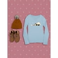 thumbnail image 3 of Image Conscious Panda And Dog Playing Long Sleeve Toddler -Jay Fleck Designs, Unisex 5 Toddler, 3 of 4