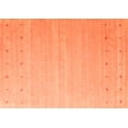 thumbnail image 1 of Ahgly Company Indoor Rectangle Abstract Orange Contemporary Area Rugs, 5' x 8', 1 of 1