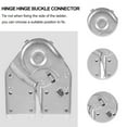 thumbnail image 4 of 2 Pcs Step Ladder Hinge Replacement Kit Herringbone Ladder Tie Rod Ladder Hinge, 4 of 9