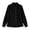 Black, variant on Cmtiyu Fashion Jackets for Women Long Sleeve Round Neck Button Down Green Corduroy Jacket with Ruffled Hem Casual Fall Outerwear Jacket S-3XL