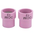 thumbnail image 2 of Ceramic Welding Cup Set Red 12# Accessories for Air Cooled Weld Tool WP-17/18/26, 2 of 9