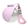 thumbnail image 3 of Botella agua para perros acero inoxidable gran capacidad, con recipiente plegable, 285 ml, durabilidad profesional, dispensador agua para Rosa, 3 of 8