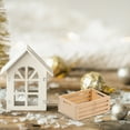 thumbnail image 5 of Fruit Frame Model Small House Mini Storage Box Wooden Basket Miniature Doll Miniatures Decorate, 5 of 6