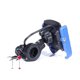 thumbnail image 4 of Waterproof Motorbike 360 Degree Motorcycle Handlebar Mirror Cell Phone Mount Holder With Qc 3.0 Usb Charger For Smartphone, 4 of 5