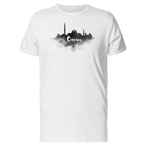 Oman Black Paint Tee Men's -Image by Shutterstock