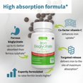 thumbnail image 3 of Igennus High Absorption Chelated Iron Bisglycinate 20mg, Vitamin C, 6 Month Supply, Gentle Formula, Clean Label & Targeted Release Ferrous Bisglycinate for Women and Men, One Daily, Vegan, 180 Tablet, 3 of 8