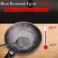 thumbnail image 3 of Large Scoop Colanders Strainers, 13.5' Pasta Strainer, Spaghetti Spoon, Slotted Ladle for Draining Noodles (2 pcs), 3 of 4