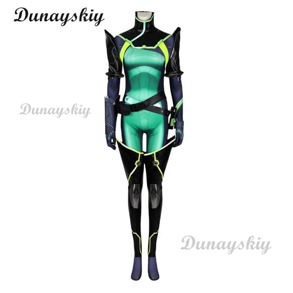 Disfraz de víbora venenosa para cosplay, juego VALORANT, máscara 3D, zapatos estampados, ropa ajustada, fiesta de Halloween de anime personalizada