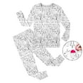 thumbnail image 1 of TZEWGL 2 Piece Outfit Sets For Kid DIY Hand Painted Long Sleeve Top With Pants Homewear Colouring Pajama 2Pcs Sets For Toddlers size, 1 of 5