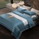 thumbnail image 4 of Juego de cama Dream de algodón egipcio azul cielo, 4 of 10