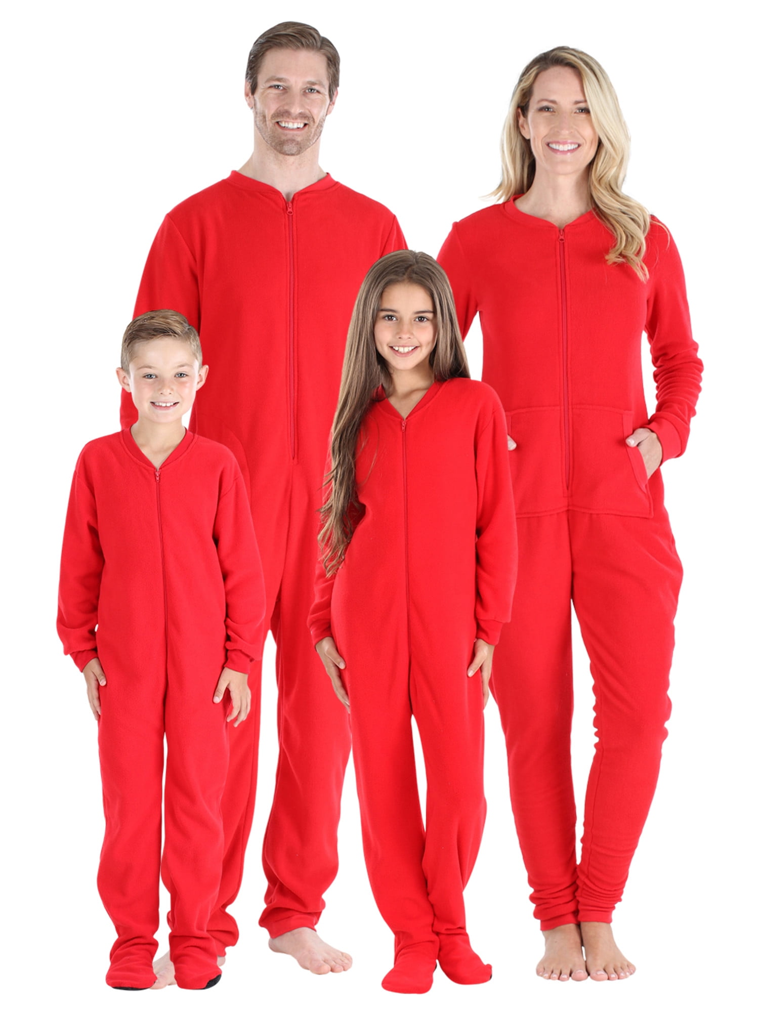 Red plaid onesie pajamas sale