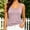 Light Violet, variant on Hot Pink Womens Tops blended fabric Padded Camisole Adjustable Spaghetti Strap Summer Basic Sleepwear Workout Cami Top L