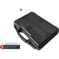thumbnail image 2 of Snow Peak Shield: Arctic Elegance 12x10x3 inches Gun Pistol Case with Pick and Pluck Foam, 2 of 8