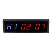 LED Timer Clock Interval Timer 1.5in LED Digital Display Count Down/Up Clock With Remote For Home Gym Office