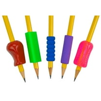 The Pencil Grip, Mixed Grip Package, Assorted Shapes and Colors, 5-Count