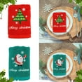 thumbnail image 3 of Christmas Cotton Towel Gift Set - Holiday Towels with Embroidered Santa and Tree Design, Quick-Dry Bath and Kitchen Towel Set, 3 of 7