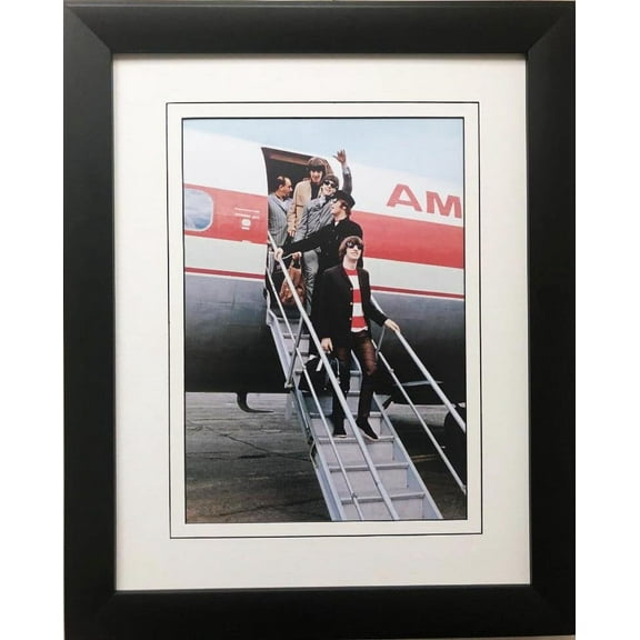 The Beatles Collection "Paul Waves Hello" Framed Art Poster Generic