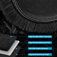 thumbnail image 6 of Nefoso Shag Area Rug, 5ft x 7ft Soft Fluffy Area Rugs for Living Room Bedroom Modern Decor Carpet, Black, 6 of 11