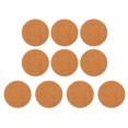 thumbnail image 1 of AURARMLET 10pcs Round Cork Coasters for Plants Prevent Water Leakage Garden Use, 1 of 5