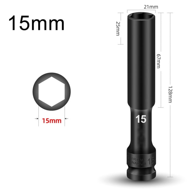 1/2 Drive Socket Impact Wrench Hex Socket Head Adapter Spanner Converter