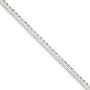 925 Sterling Silver 4.5mm Curb Chain Bracelet
