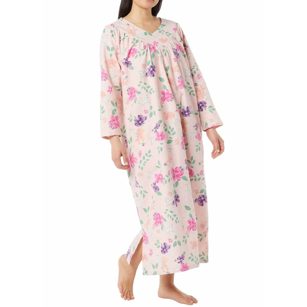 long flannel gown