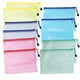 thumbnail image 2 of Bolsa Para Archivos Con Cremallera, Bolsa Para Archivos Con Cremallera De Malla, Brillante, Cómoda Y Práctica, Ahorra Esfuerzo Para Suministros De Oficina, Uso General, Oficina Y, 2 of 7